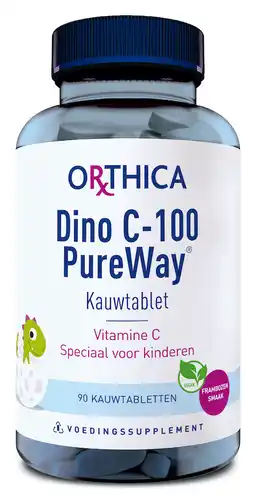 De Online Drogist Orthica dino c-100 pureway kauwtabletten 90ktb aanbieding