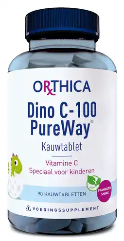 De Online Drogist Orthica dino c-100 pureway kauwtabletten 90ktb aanbieding