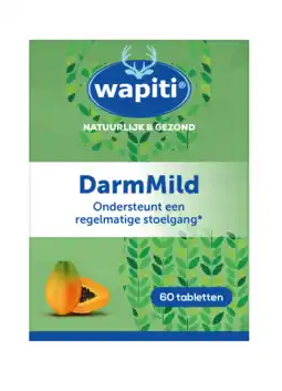 De Online Drogist Wapiti darmmild tabletten 60tb aanbieding