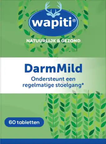 De Online Drogist Wapiti darmmild tabletten 60tb aanbieding