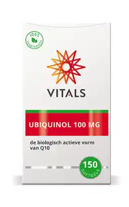 De Online Drogist Vitals ubiquinol 100mg softgels 150cp aanbieding