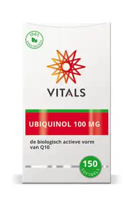 De Online Drogist Vitals ubiquinol 100mg softgels 150cp aanbieding