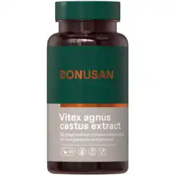 De Online Drogist Bonusan vitex agnus castus extract capsules 90cp aanbieding