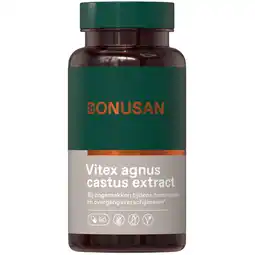 De Online Drogist Bonusan vitex agnus castus extract capsules 90cp aanbieding