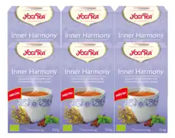 De Online Drogist Yogi tea inner harmony voordeelverpakking 6x17st aanbieding