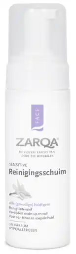 De Online Drogist Zarqa reinigingsschuim sensitive 150ml aanbieding