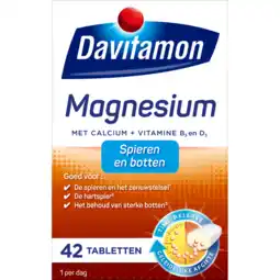 De Online Drogist Davitamon magnesium voor spieren en botten tabletten 42tb aanbieding