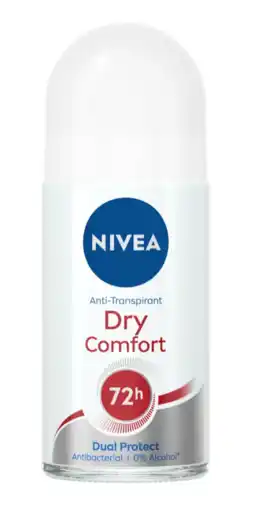 De Online Drogist Nivea dry comfort roll-on 50ml aanbieding