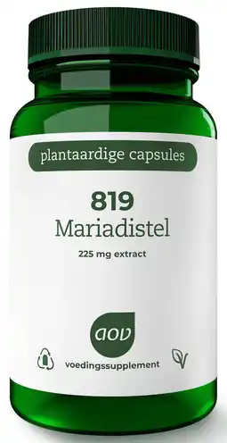 De Online Drogist Aov 819 mariadistel extract vegacaps 90vcp aanbieding