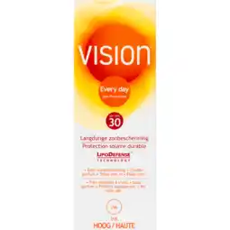 De Online Drogist Vision every day sun protect spf30 50ml 45ml aanbieding