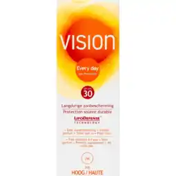 De Online Drogist Vision every day sun protect spf30 50ml 45ml aanbieding