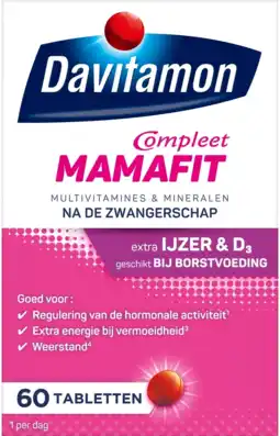 De Online Drogist Davitamon mamafit tabletten 60tb aanbieding