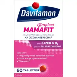 De Online Drogist Davitamon mamafit tabletten 60tb aanbieding