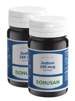 De Online Drogist Bonusan jodium 150 mcg tabletten 2x180tb aanbieding