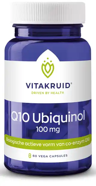 De Online Drogist Vitakruid q10 ubiquinol 100mg capsules 60vcp aanbieding
