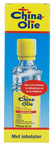 De Online Drogist Deonlinedrogist.nl china olie 25ml aanbieding