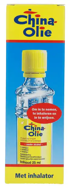 De Online Drogist Deonlinedrogist.nl china olie 25ml aanbieding