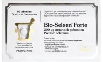 De Online Drogist Pharma nord bio-seleen forte 200mcg tabletten 90tb aanbieding