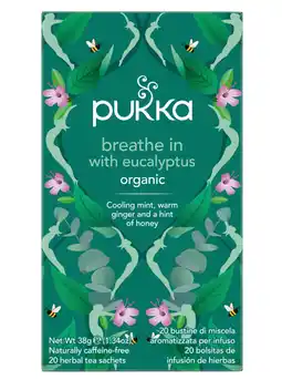 De Online Drogist Pukka breathe in bio thee 20zk aanbieding