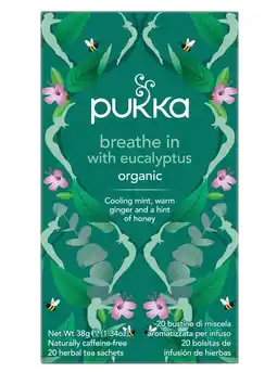 De Online Drogist Pukka breathe in bio thee 20zk aanbieding