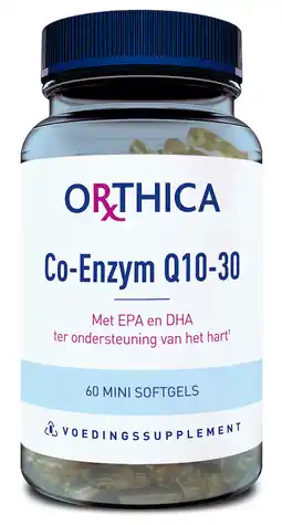 De Online Drogist Orthica co-enzym q10 30mg softgels 60sg aanbieding