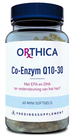 De Online Drogist Orthica co-enzym q10 30mg softgels 60sg aanbieding