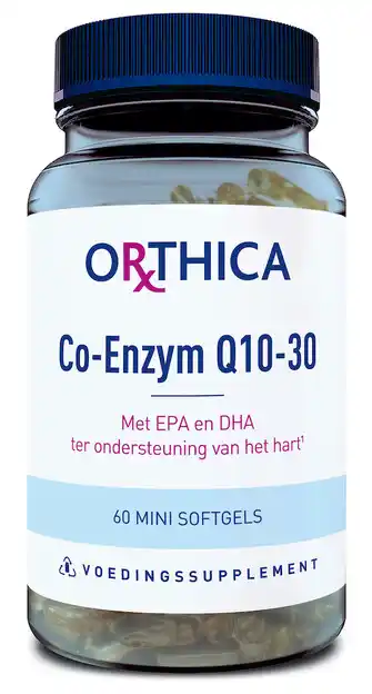 De Online Drogist Orthica co-enzym q10 30mg softgels 60sg aanbieding