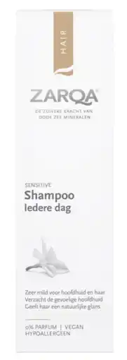 De Online Drogist Zarqa hair shampoo iedere dag 200ml aanbieding
