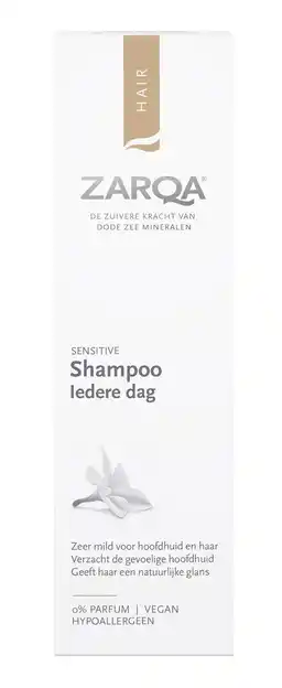 De Online Drogist Zarqa hair shampoo iedere dag 200ml aanbieding