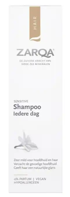 De Online Drogist Zarqa hair shampoo iedere dag 200ml aanbieding