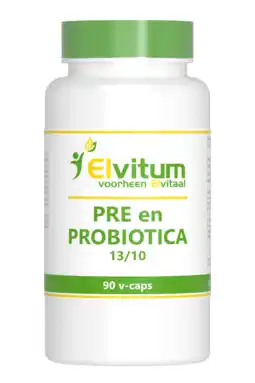 De Online Drogist Elvitum pre en probiotica vegicaps 90cp aanbieding