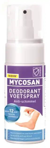 De Online Drogist Mycosan anti-schimmel deodorant voetspray 80ml aanbieding