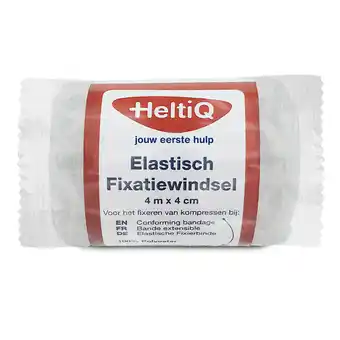 De Online Drogist Heltiq elastisch fixatiewindsel 4m x 4cm 1st aanbieding