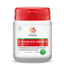 De Online Drogist Vitals vitamine b12 1000mcg capsules 100cp aanbieding