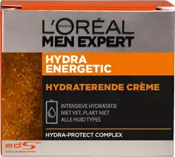 De Online Drogist L'oréal paris men expert hydra energetic gezichtscreme 50ml aanbieding