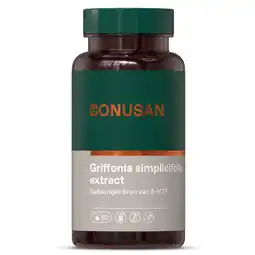 De Online Drogist Bonusan griffonia simplicifolia capsules 60cp aanbieding