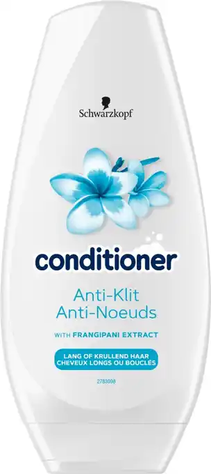 De Online Drogist Schwarzkopf conditioner anti-klit 250ml aanbieding