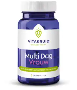 De Online Drogist Vitakruid multi dag vrouw tabletten 30tb aanbieding