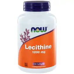 De Online Drogist Now lecithine 1200mg capsules 100st aanbieding