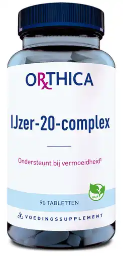 De Online Drogist Orthica ijzer-20-complex tabletten 90tb aanbieding