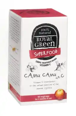 De Online Drogist Royal green camu camu vitamine c 60cp aanbieding