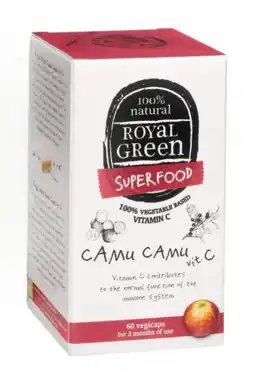 De Online Drogist Royal green camu camu vitamine c 60cp aanbieding
