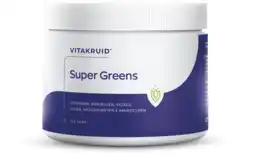 De Online Drogist Vitakruid super greens poeder 220gr aanbieding