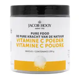 De Online Drogist Jacob hooy pure food vitamine c 200gr aanbieding