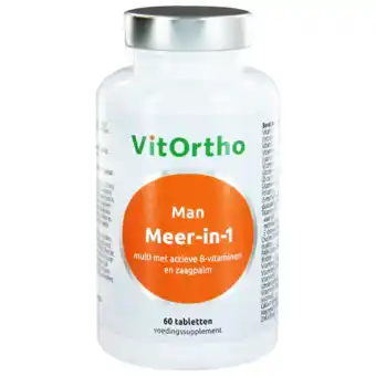 De Online Drogist Vitortho meer in 1 man tabletten 60tb aanbieding