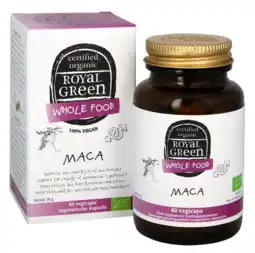 De Online Drogist Royal green maca capsules 60cp aanbieding