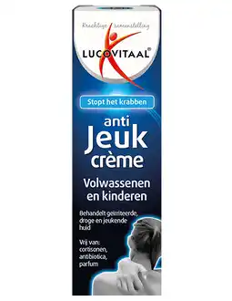 De Online Drogist Lucovitaal anti jeuk crème 50ml aanbieding