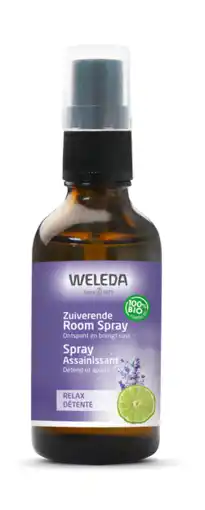 De Online Drogist Weleda zuiverende room spray relax 50ml aanbieding