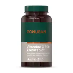 De Online Drogist Bonusan vitamine c-500 kauwtabletten 60tb aanbieding