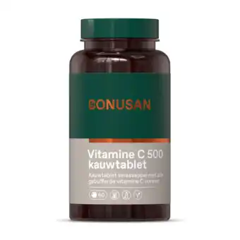 De Online Drogist Bonusan vitamine c-500 kauwtabletten 60tb aanbieding